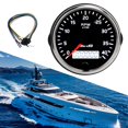 thumbnail image 4 of RPM Gauge, High Accuracy 85mm/3.35in  Tachometer  For 1-8 Cylinder Gasoline Engine For Diesel Generator Engine For 12/24V Car, 4 of 8