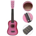 thumbnail image 2 of 23 Inch Folk Acoustic Guitar Beginner Music Instrument 6-String Guitar Kids Toy (Pink), 2 of 5