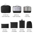 thumbnail image 3 of TIMIFIS Travel Organizer Kits Travel Organizer Bag Sets Of Clothes Shoes Storage Bag Suitcase Classification And Organization Of Storage Bags New Home Essentials, 3 of 6