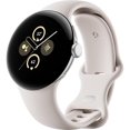 thumbnail image 1 of Google Pixel Watch 2 Polished Silver Smartwatch with Bay Active Band Wi-Fi Porcelain, 1 of 5