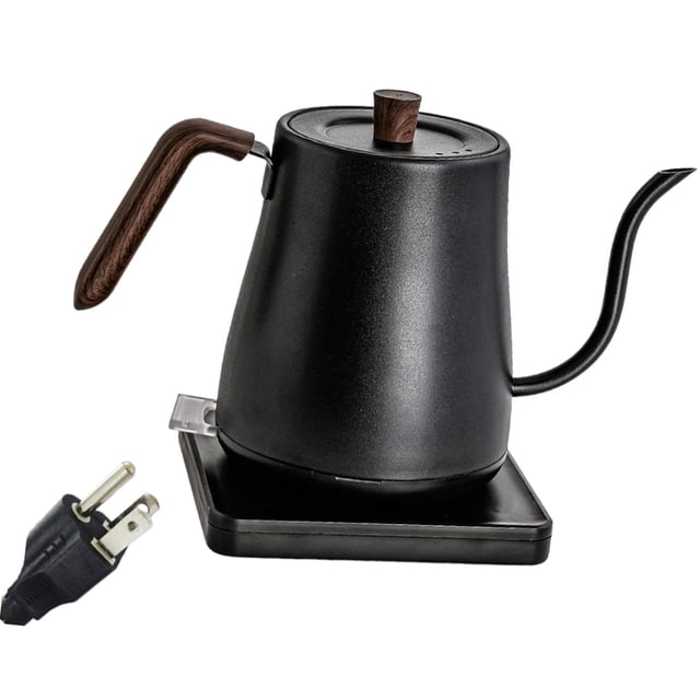 Tnarru Electric Home Water Kettle Quick Heating Housewarming Gifts Automatic Shut Off Office Teapot Water Kettle for Tea House Hotel Black