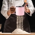 thumbnail image 4 of Stainless Steel Flour Sifter for Baking - Double-Layer Fine Mesh Sieve with One-Handed Crank, Durable Kitchen Baking Tool, 4 of 9