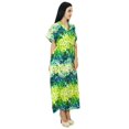 thumbnail image 4 of Bimba Femme Longue Robe de Nuit Bohème en Coton Kaftan Maxi, 4 of 7
