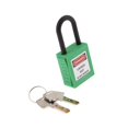 thumbnail image 2 of ziyahi PL38-KD 38 mm Cadenas de Sécurité Courbé PVC Vert, 2 of 8