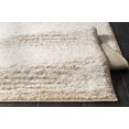 thumbnail image 3 of LaDole Rugs 3x10 ft Fluffy Shaggy Area Runner Rug | Machine Washable Long Carpet For Hallway, Kitchen, Entry Way, Indoor Floor Décor | Beige, 3 of 5