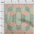 thumbnail image 2 of oneOone Cotton Poplin Orange Fabric Geometrical Sewing Craft Projects Fabric Prints By Yard 56 Inch Wide, 2 of 4