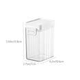 thumbnail image 2 of YIMWNYI Push-Button Airtight Container Food Storage Canister, Dry Food Dispenser Jar, Grain Storage Bin, Sealed Storage Tank, Clear Visual Design, Space-Saving Stacking, Safe Plastic Material, 2 of 9