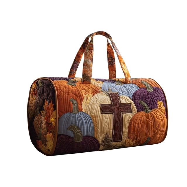Quilted Pleated Fashionable Print Travel Yoga Sports Handbag for
