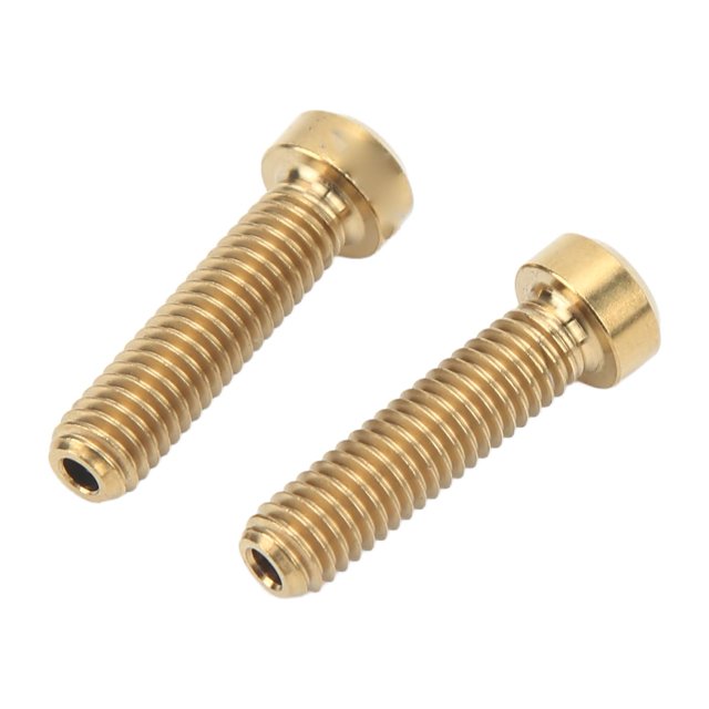 Bike Accessories,2Pcs Bike Stem Bolt Titanium Disk Brake Bolts Bike Stem Bolts Power Packed Performance