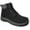 Black, variant on kozi Men Comfortable Winter Boot TAD Fur Lined Lace Up Black