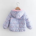 thumbnail image 4 of Veste Chic à Capuche Imprimée pour Bébé Fille - Haut d'Hiver Stylé pour Filles Veste d'Hiver pour Bébé, 4 of 9