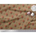 thumbnail image 2 of Soimoi Velvet Fabric Diamond Shape & Floral Artistic Print Sewing Fabric Yard 58 Inch Wide, 2 of 4