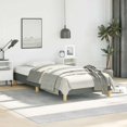 thumbnail image 1 of vidaXL Cadre de Lit Gris Foncé 100x190 cm Lit Simple Tissu, 1 of 6