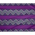 thumbnail image 4 of oneOone Polyester Lycra Fabric Floral & Chevron Block Print Fabric By Yard 56 Inch Wide, 4 of 4