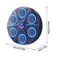 thumbnail image 4 of EGNMCR Music Boxing Wall Bluetooth Home Fitness Boxing Trainer Music Boxing Machine Boxing Machine, 4 of 6