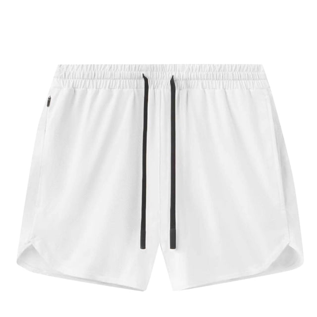Besolor Men's Athletic Shorts Mesh Breathable Quick Dry Lightweight Workout Gym Shorts with Zipper Pockets