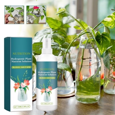 Plant Food Hydroponic Nutrients Hydroponics Growing System Nutrients Hydroponic Hydroponics Garden Indoor Plant For Hydroponics Growing System Hydroponic Fertili（100Ml）,1* Culture Medium Clearance