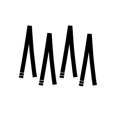 thumbnail image 1 of INSPIRE CHIC Bretelles de Soutien-Gorge Invisibles Réglables pour Femmes Couleur Unie Noir-2, 1 of 4