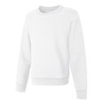 thumbnail image 1 of Hanes Girls ComfortSoft EcoSmart Crewneck Sweatshirt, XL, White, 1 of 4