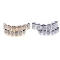 thumbnail image 4 of 6 Teeth Grillz Hip Hop Joker  Top Bottom Teeth Caps Grillz Party Jewelry, 4 of 6