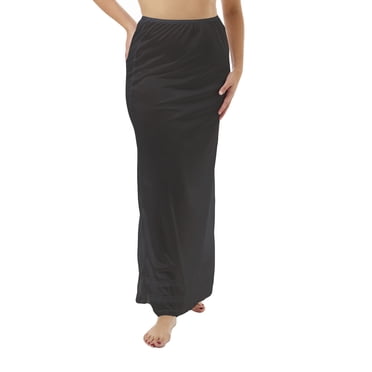 Underworks Maxi Length Half Slips Nylon