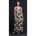 thumbnail image 2 of Bimba Robe Longue Maxi Bohème à Bretelles Sans Manches Imprimée Teinture sur Nœuds pour Femme - Petit, 2 of 6