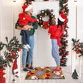 thumbnail image 4 of WIFKLSIIPG Funny Christmas Doormat Merry Catmas Doormat Meowy Christmas Doormat Cat Doormats Funny Welcome Mat Funny Doormat front Porch Rug Doormat Cute Warming Carpet, 4 of 5
