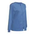 thumbnail image 3 of Veste d'Uniforme pour Femmes, Veste de Travail à Fermeture Éclair devant, Veste d'Échauffement, 3 of 4