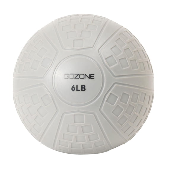 GoZone 6lb Fitness Ball – White