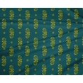 thumbnail image 4 of oneOone Polyester Lycra Fabric Circle|Leaves & Paisley Block Decor Fabric Printed BTY 56 Inch Wide, 4 of 4