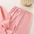 thumbnail image 4 of Curenmufel Ensemble de Pyjama pour Enfants Garçons Petits Garçons Ensembles de Pyjama Coton Manches Longues Pjs 1T 2T (Rouge,1-2 Ans), 4 of 5