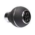 thumbnail image 2 of Bgsha 5 Speed Shift Knob Gear Stick Leather Shifter Fit Most Manual Cars Trucks, 2 of 5