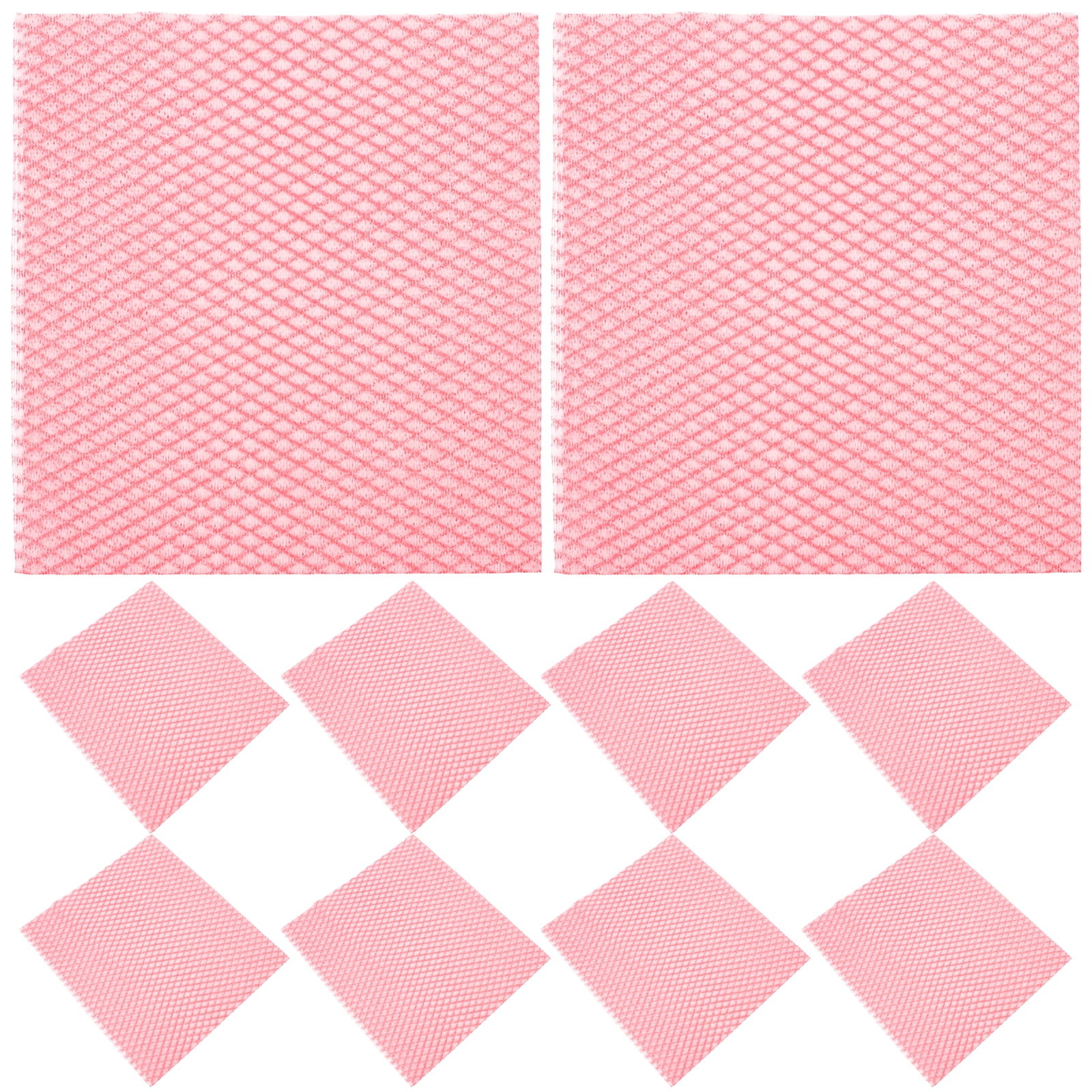 50Pack Disposable Dish Towels Red Paper Oil Resistant Kitchen Cleaning Supplies