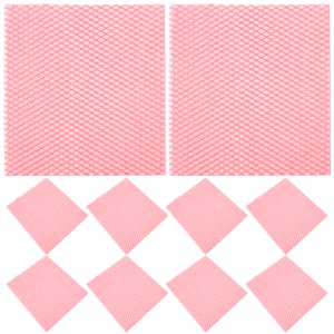 50Pack Disposable Dish Towels Red Paper Oil Resistant Kitchen Cleaning Supplies
