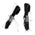 thumbnail image 1 of A99 Golf C8-II Practice Range Bag Sunday Stand Pencil Carry Bag (Black), 1 of 7