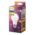 thumbnail image 4 of PHILIPS 13.5W 100W A19 Medium Base Ultra Definition Soft White Dimmable LED Light Bulb - Frosted Glass, 4 of 6