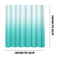 thumbnail image 2 of Fridja Shower Curtain Polyester Shower Curtain Waterproof Bathroom Curtain, 2 of 4
