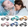 thumbnail image 4 of BKER 1 Pair Of Swimming Adult Ear Plugs Swimming Water Proof Ear Plugs Reusable Silicone Ear Plugs Ear Swimming For Swimming Surfing Shower Sleeping And Water Sports, 4 of 7