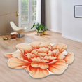 thumbnail image 4 of Runner Rug Door Mat with Heavy Duty Backing Front Door Mat Indoor 3D Special Shaped Flower Floor Door Mat Indoor Rugs Diameter 100cm Area Rug for Kitchen Warehouse Sale Clearance 40X40IN, 4 of 6