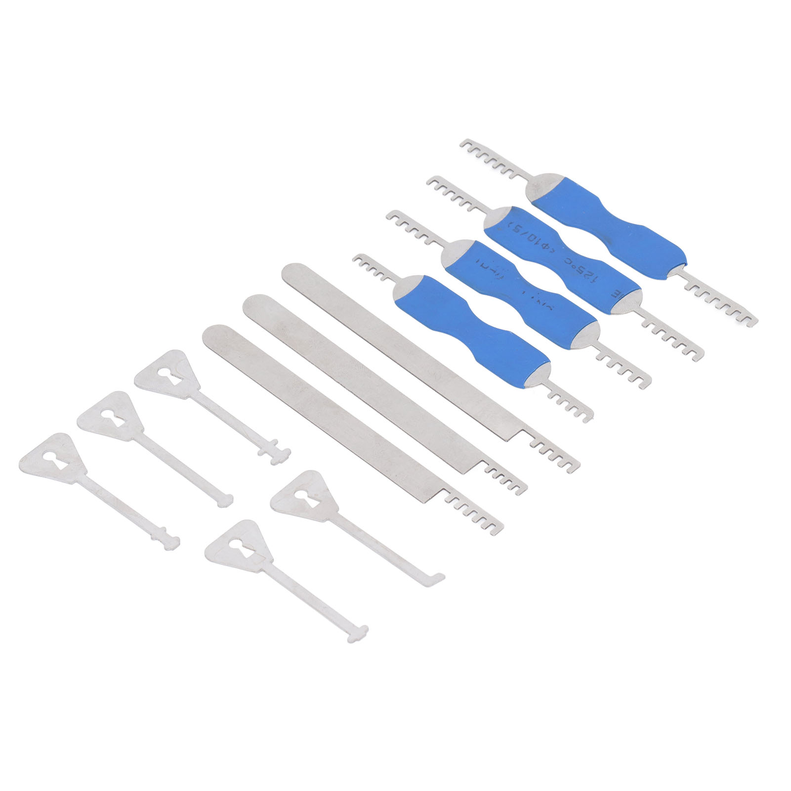 Stainless Steel Pick Tools, Simple  Fine Workmanship 12Pcs Smoothly Surface Metal Teeth Stainless Steel Tools  for EMS Personnel