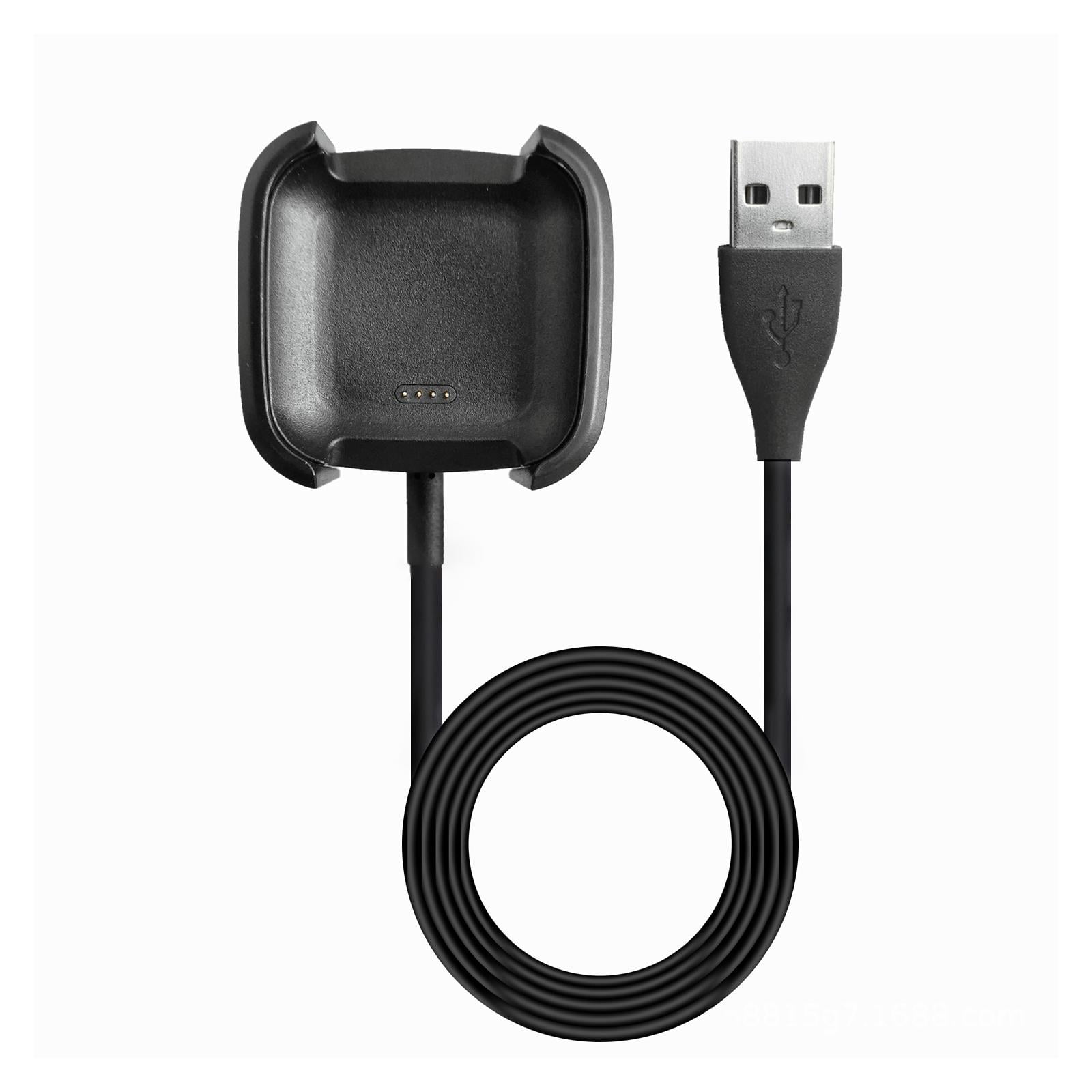 Fitbit Versa 2 USB Charger 100cm Cable with Overload Protection Fast Charging and High Efficiency