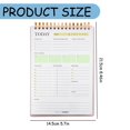 thumbnail image 3 of AKEGAMN Clearance! Work Day Schedule Planner Personal Organizer Home And Work Journal 50 Undated Pages For Daily Tasks Tear Off Notepad Notes CONVENIENT DESIGN: The daily planner is perfectly organi, 3 of 9