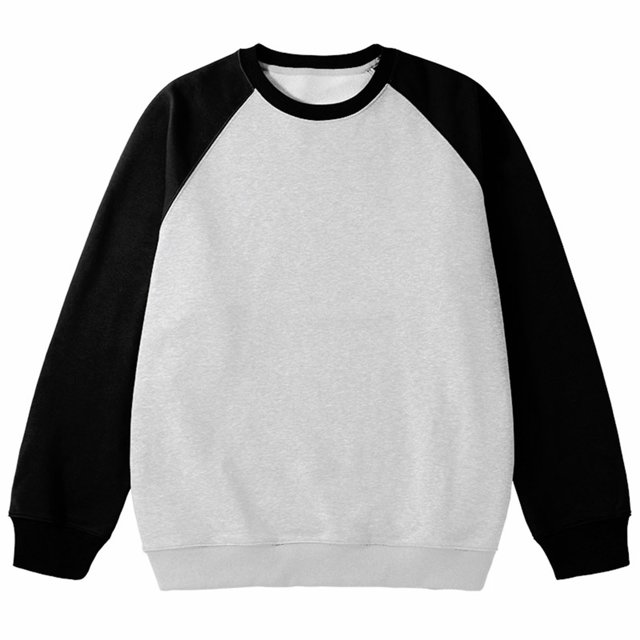 cfhntfmh Crewneck Sweatshirt for Men Fashion Color Block Long Sleeve Pullover Tops Warm Fleece Basic Shirts Fall Winter Outwear
