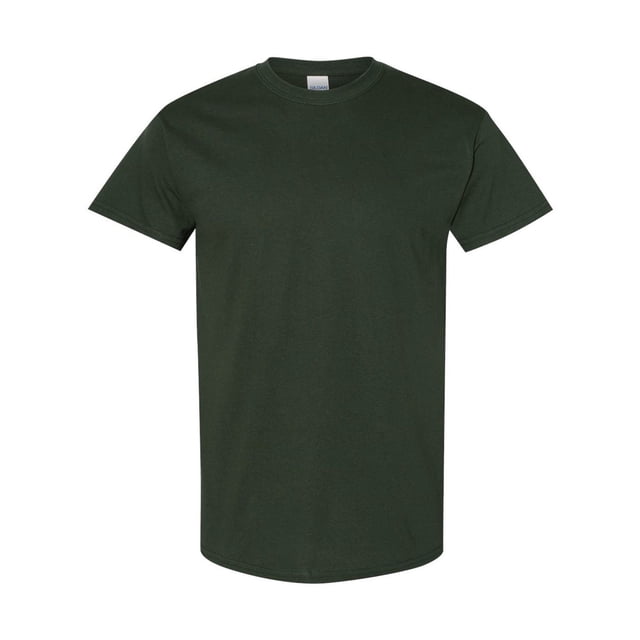 Gildan Mens Heavy Cotton Short Sleeve T-Shirt (Pack Of 5)
