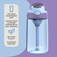 thumbnail image 4 of Contigo Kids Aubrey Straw Water Bottle, Leak-Proof, BPA-Free, Dishwasher Safe, Periwinkle/Amethyst, 4 of 7