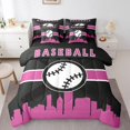 thumbnail image 1 of YST Sports-Thème 7 Pcs ensemble de couette, Baseball, Grand lit, 1 of 4
