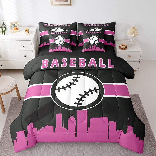 YST Sports-Thème 7 Pcs ensemble de couette, Baseball, Grand lit