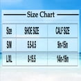 thumbnail image 2 of Yuyuzo 3 Pairs Socks for Women Cycling Support Knee High Circulation Socks Athletic Running Firm Socks, 2 of 2