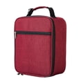 thumbnail image 1 of Boîte à Lunch Isotherme Grande Capacité avec Bandoulière, Sac Isotherme Robuste et Étanche à Multiples Compartiments, Rangement Alimentaire Portable pour le Travail, Pique-Nique, Plage avec Poignée Détachable, Rouge, 1 of 1