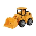 thumbnail image 2 of Push Back Engineering Car C, Inertia Powered Toy Vehicle, No Battery Construction Car, Yellow Friction Truck, Educational Plaything, Compact Pull Back Racer, 2 of 6
